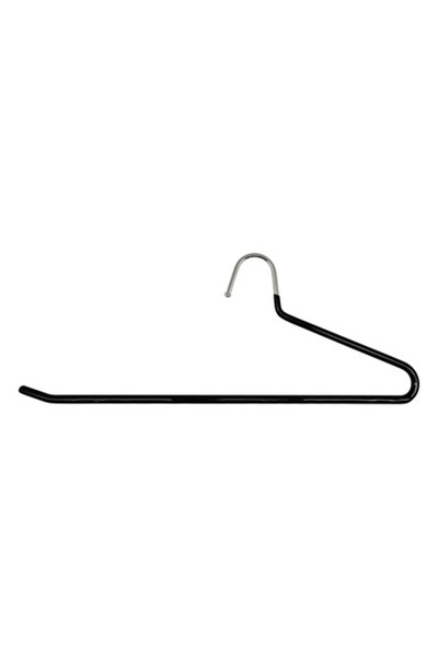 SHOPIENS ® κρεμάστρα για παντελόνι, μεταλλική, μήκος 36 cm, μαύρη