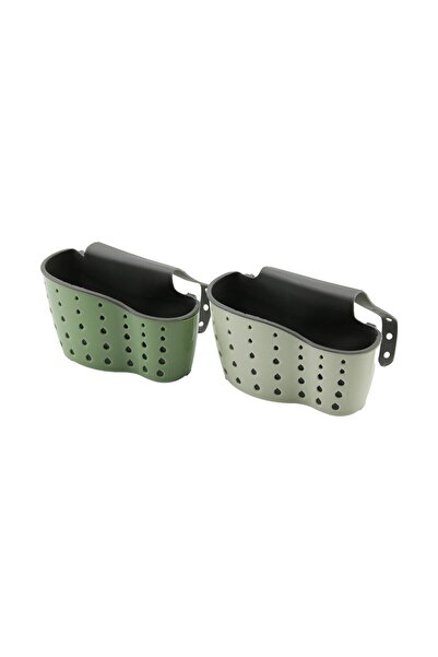 Go İthalat Silicone Soap Dish with Colorful Plastic Cover=Drop-Pattern Silicone with Adjustable Hanger (5273)