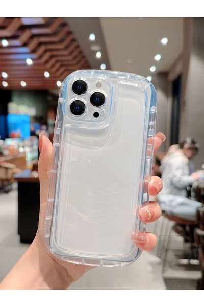 MİRAZ TASARIM iPhone 14 Pro Max Transparent Shockproof Case