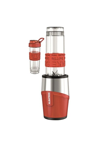 ALBATROS Blender, made of plastic and stainless steel, mixing, ice crushing, 600 W, 1 speed, 0.57 ...