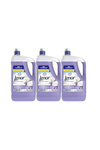 lenor Set 3 x Balsam Rufe 5L 200 Spalari Briza de Lavanda si Crin