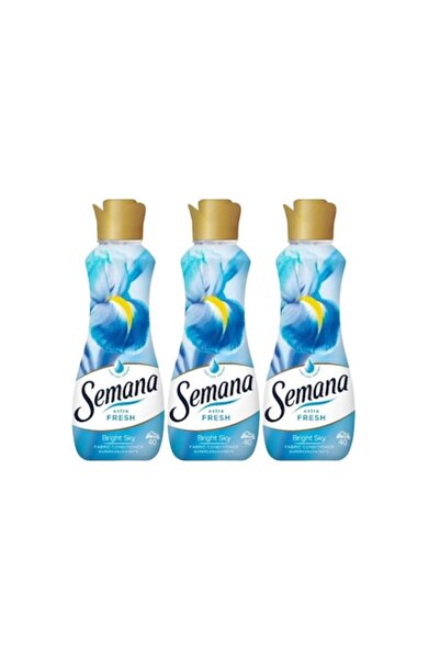 Semana Set 3 x Laundry Conditioner Extra Fresh Bright Sky 800ml 40 Washes