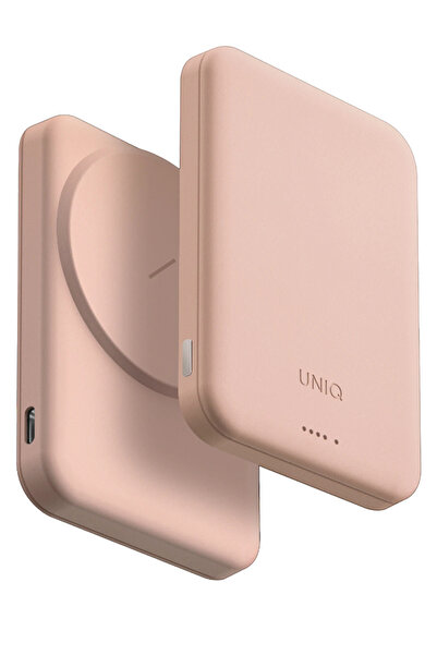 UNIQ Better By Design Powerbank 5000 mAh Lexa Vegan Deri Slim 20w Hızlı Şarj PocketSlim™ Magsafe Özellikli Şık Tasarım
