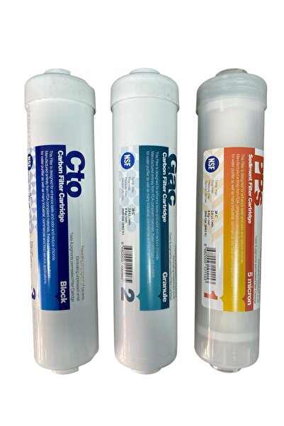 m melih su arıtma sistemleri Nsf Onaylı Premium 3 Aşamalı Inline Kapalı Kasa ...