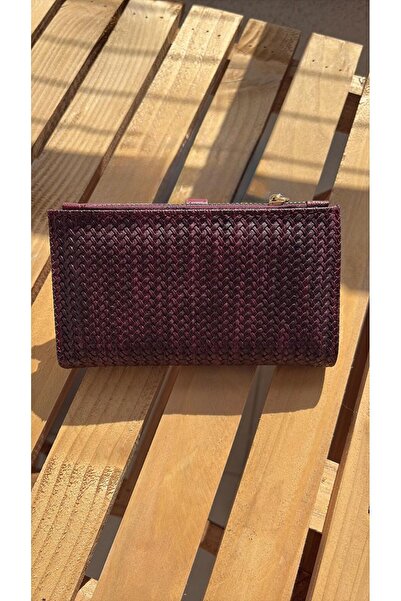 Z&M COLLECTION BAG SHOPPİNG Women's Trendy Textured Portfolio Wallet - with Zipper and Card Holder Compartment