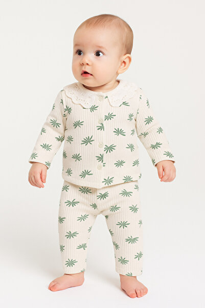 MYZİ STORE Newborn Baby Kids Pajamas Set