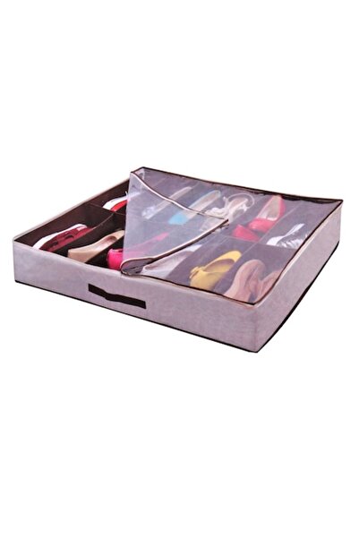 SHOPIENS Husă pentru încălțăminte cu 12 compartimente Shopiens®, 76x61x15 cm