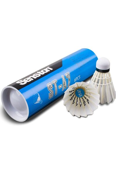Senston Nylon Badminton Shuttlecocks 6-Pack - Durable Stable Indoor/Outdoor