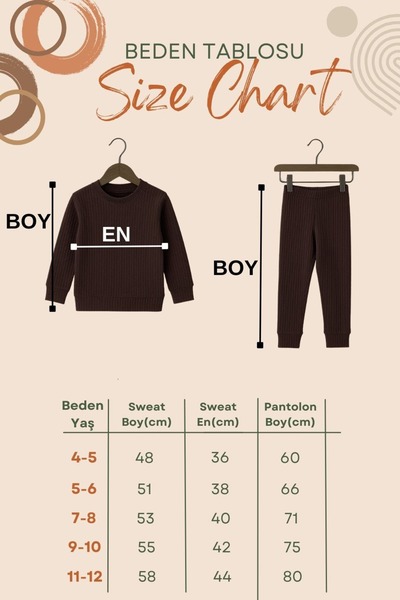 minikiss Seasonal Printed Top and Bottom Girls' Double Set