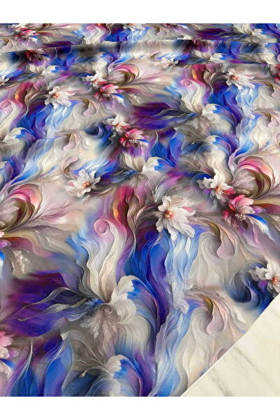 ipekkumaş فستان فانتازي من قماش الليكرا والكريب مع تنورة وقميص وسروال فضفاض، منتجنا يُباع بالقطعة الواحدة، 1 متر لكل قطعة