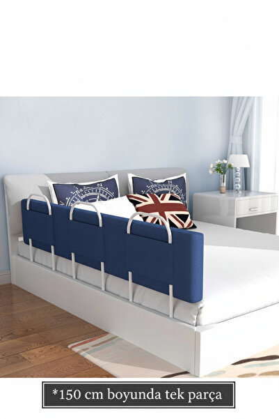 RevuBaby PRO Yumuşak Bebek Güvenlik Yatak Bariyeri Yatak Korkuluğu 150 Cm Tek...