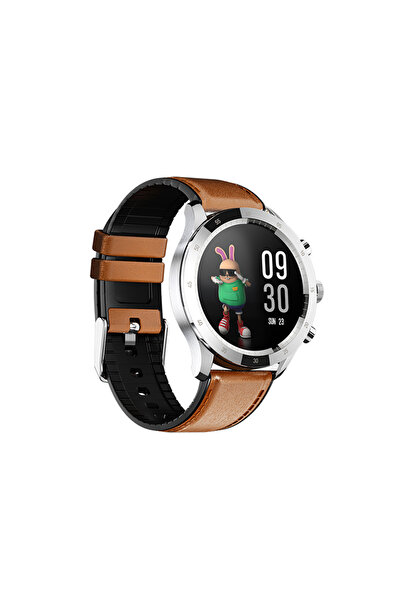Twinkler Smartwatch TKY-QY05 Brown, Leather Strap with Sports Modes