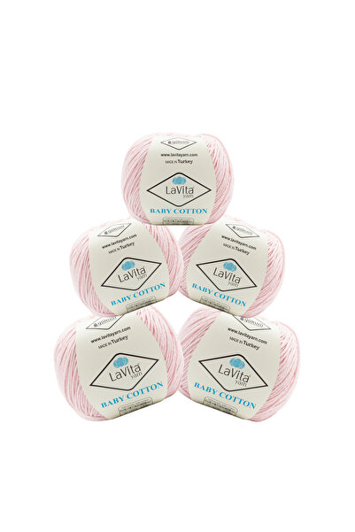 LaVita Yarn Bumbac pentru amigurumi și fire pentru tricotat manual 40% acrili...