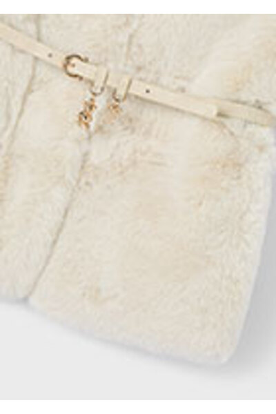MAYORAL 4315-93 Girl's Cream Belted Vest