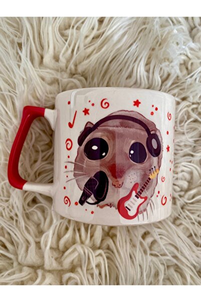 Öz Kupa Sad Hamster - Occupation: Musician Mug Cup