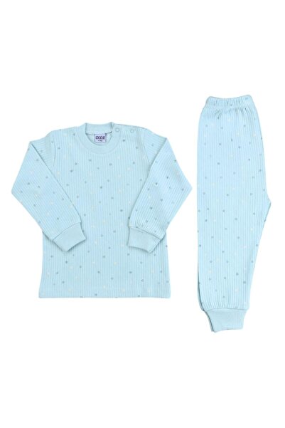 Sebi Bebe Dot Flower Pajama Set 9154