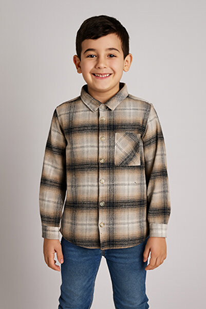 tinytrends Erkek Çocuk Oduncu Gömlek