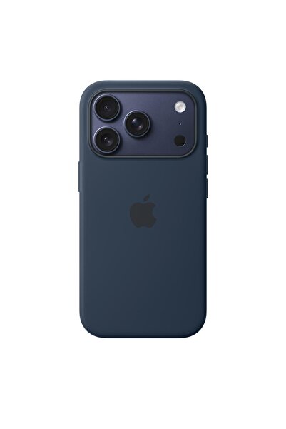 Apple جراب سيليكون لجهاز iPhone 17 Pro Max مزود بخاصية MagSafe - منتصف الليل