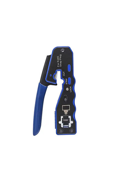 Rabelix Online Marketing Ez Rj45 Rj11 Rj12 Cat5 Cat6 Cat7 Yeni Nesil Konnektör Lüx Kolay Sıkma Pensesi