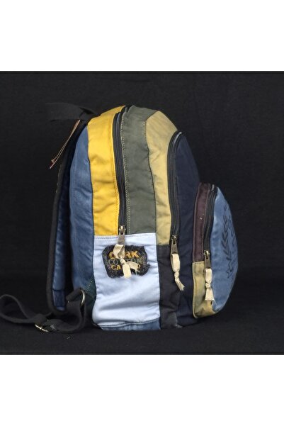 Galat New Style Patchwork Pamuklu Vintage Sırt Çantası DCC