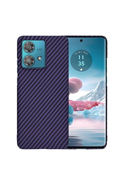 Techsuit case for Motorola Edge 40 Neo, Precision Shell W2536, Premium Lexgard, Purple