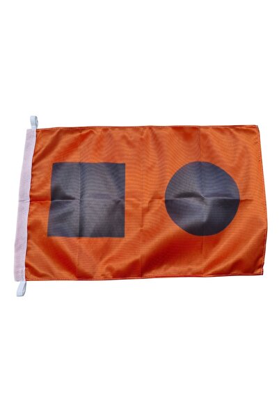 Deniz Marin Tekne Tehlike Bayrağı. 30x45cm. Denizde Tehlike Bayrağı Bayrak Di...