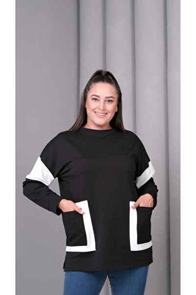 Esina Women's Crystal Fabric Sweatshirt