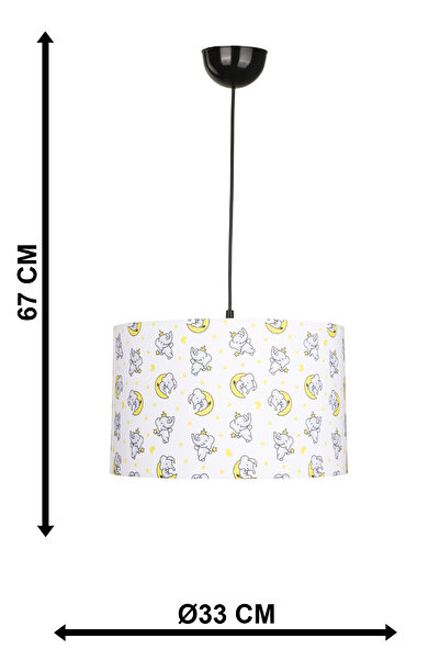 Begüsa Minora Çocuk Odası Tekli Avize No:06