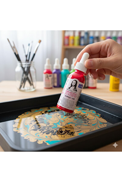 Südor EBRU BOYASI 30 ML KIRMIZI 1 ADET