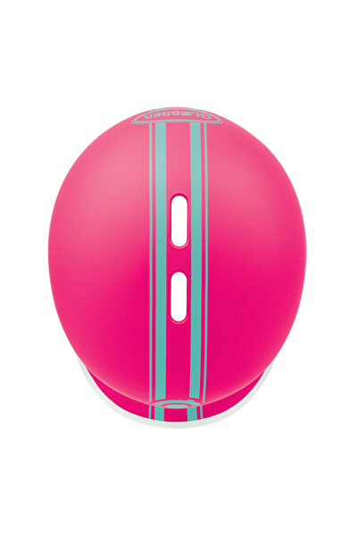 Globber Ultimum Safety Helmet S/M (51-55cm) – Adjustable Protective Gear for Kids & Teens – Fuchsia Pink