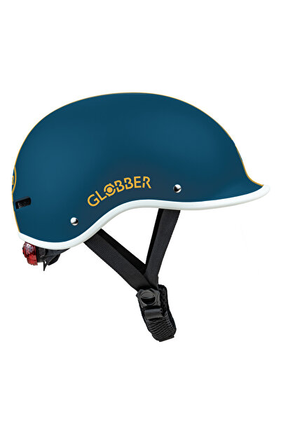 Globber Ultimum Safety Helmet S/M (51-55cm) – Adjustable Lightweight Protective Gear – Petrol Blue