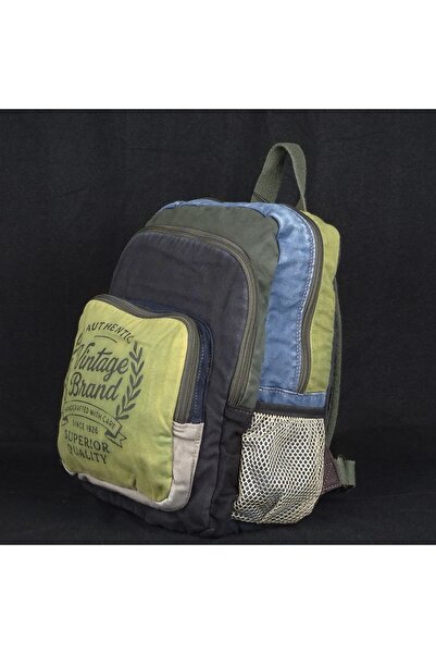 Galat New Style Patchwork Cotton Vintage Backpack Dcc