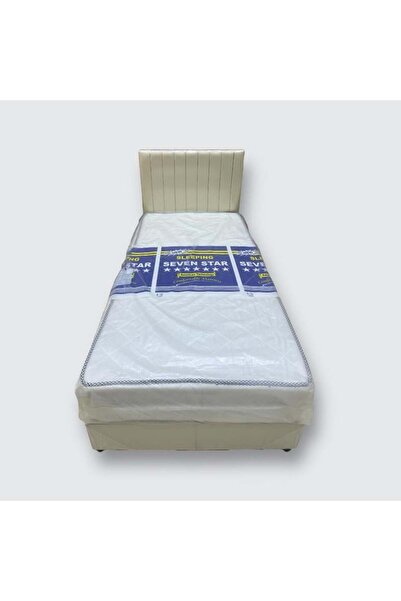 Generic Single Bed Box (Striped Leather)