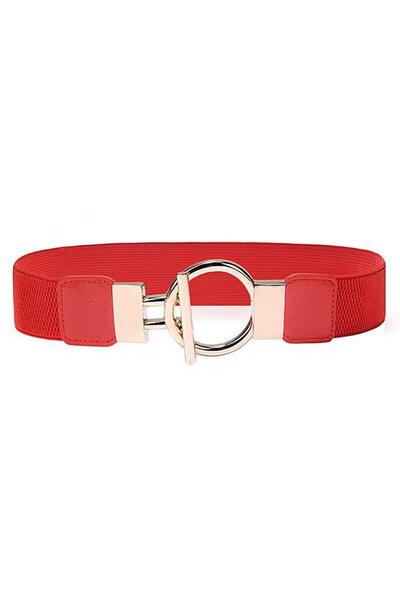MODAM HİFA Snap Elastic Belt Women's Belt Dress Belt Shirt Belt Waist Belt Body Belt