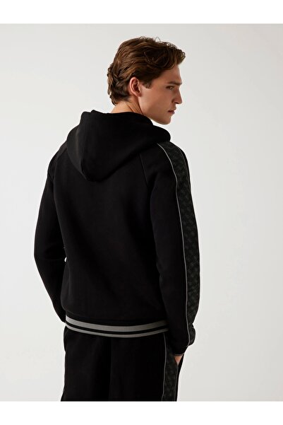 Guess Ανδρικό μαύρο φούτερ Finlo Z5BQ12KB3P2-JBLK