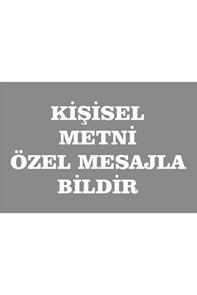 Altınuç Art Design Kişiye Özel PVC Tabela Levha Reklam Yazı 30x20 cm