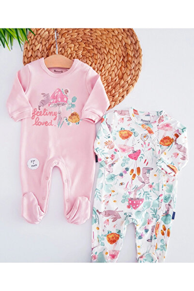 Momercy Jungle Baby Girl Romper Set