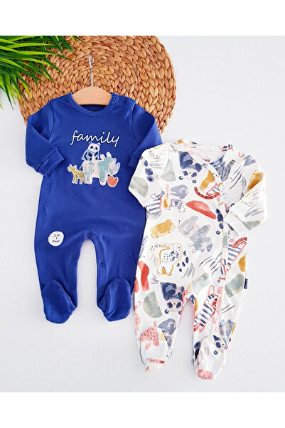 Momercy Jungle Baby Boy Romper Set