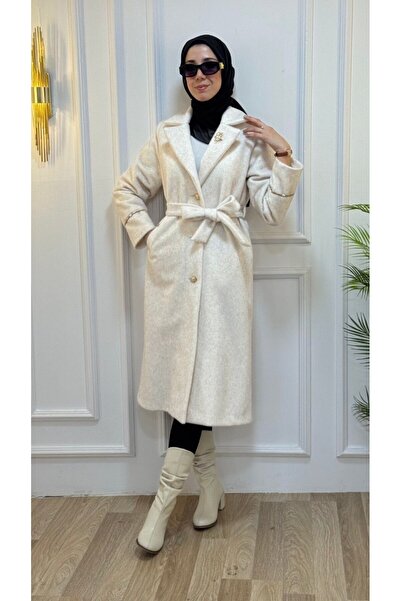 Tebrikler tekstil Women Long Trench Coat Model G3420
