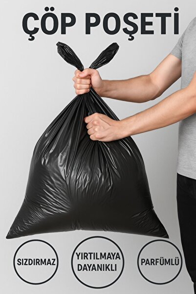 SinPack Endüstriyel Jumbo Boy 1 Koli (20 Rulo 200 Adet) 80x110 300 Gr 90 Lt (Kalsitsiz)