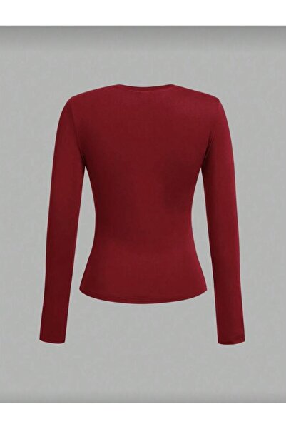 Pulli Collection Crew Neck Basic Long Sleeve Cotton Bodysuit