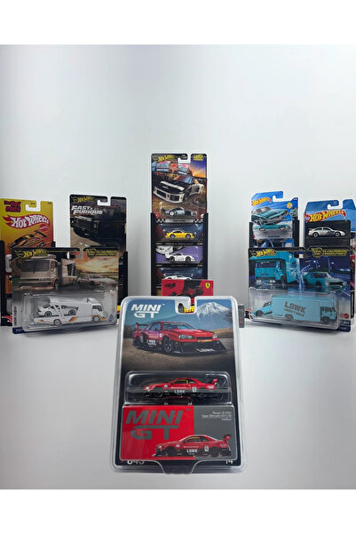 mini gt Nissan LB-ER34 Super Silhouette Skyline Red/Black