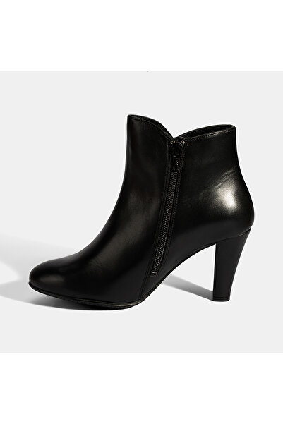 Desa Kadın Siyah DesaComfort Deri Topuklu Chelsea Bot