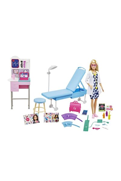 OEM Set papusa manechin, cu accesorii de medic, 20 piese, 3 ani+