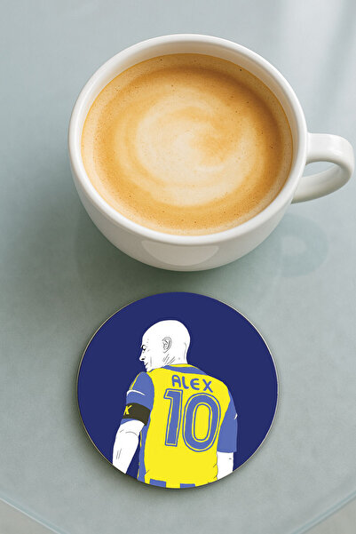 Cekuonline قاعدة كوب دائرية من البليكسي مع نمط مطبوع أليكس