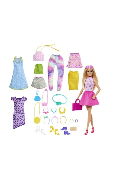 OEM Set papusa manechin, fashion influencer, cu haine si accesorii de schimb,...