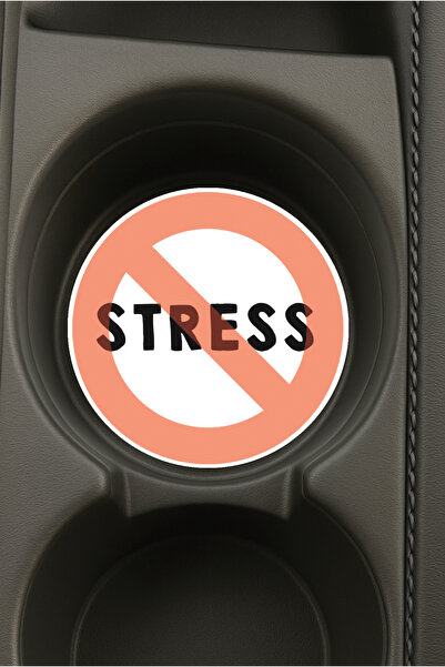 Cekuonline حامل أكواب دائري بيضاوي الشكل للسيارة مع طباعة ذات طابع مميز