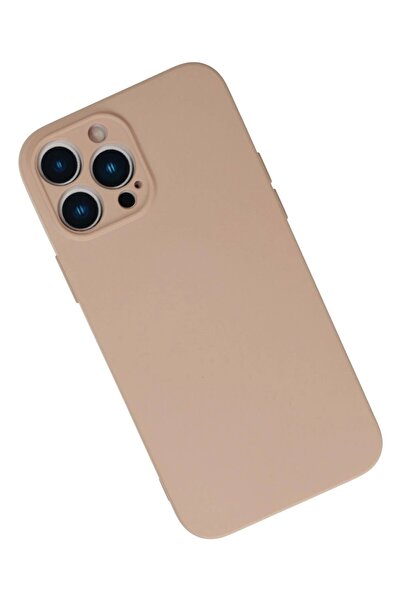 The LOG INVEST iPhone 13 Pro Case Nano Velvet Silicone - Powder