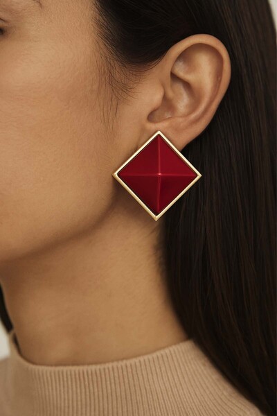 AMORE.İST STORE Çelik Vera Küpe