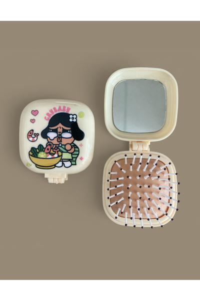 synshop Perie de păr pliabilă cu oglindă Crybaby Cry Baby